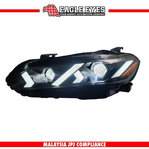 HONDA CIVIC FE 2022-2025 WELCOME LIGHT LED PROJECTOR HI LO BEAM ONE TOUCH BLUE RED DEMON EYES SEQUENTIAL SIGNAL LAMBOGHINI STYLE HEADLAMP