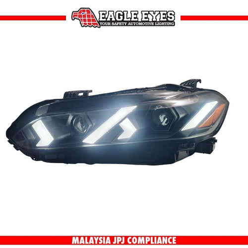 HONDA CIVIC FE 2022-2025 WELCOME LIGHT LED PROJECTOR HI LO BEAM ONE TOUCH BLUE RED DEMON EYES SEQUENTIAL SIGNAL LAMBOGHINI STYLE HEADLAMP