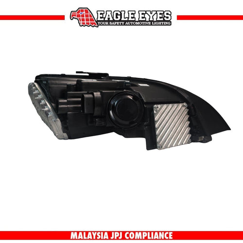 AUDI TT MK2 2008-2014 WELCOME LIGHT ONE TOUCH BLUE PROJECTOR HI-LO BEAM SEQUENTIAL SIGNAL (DOUBLE L DESIGN) HEADLAMP