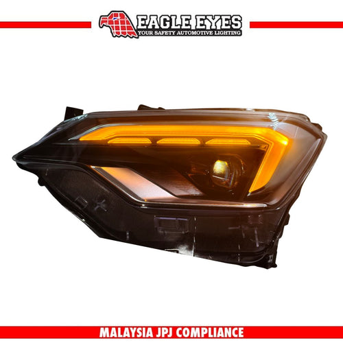 ISUZU D-MAX X-TERRAIN 2024-2025 (FACELIFT DESIGN) PROJECTOR LED HI LO BEAM DRL HEADLAMP