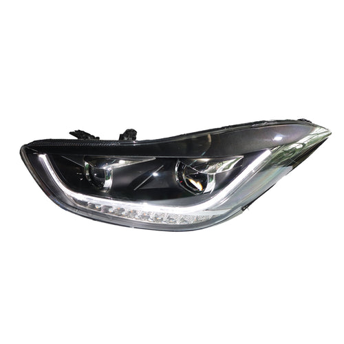 HYUNDAI ELANTRA MD 2010-2015 PROJECTOR LED HI-LO BEAM DRL SEQUENTIAL SIGNAL WELCOME LIGHT HEADLAMP