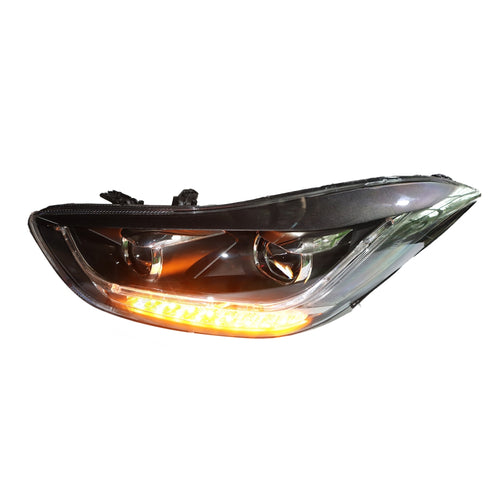 HYUNDAI ELANTRA MD 2010-2015 PROJECTOR LED HI-LO BEAM DRL SEQUENTIAL SIGNAL WELCOME LIGHT HEADLAMP