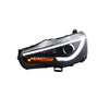 MITSUBISHI LANCER 2008-2015 PROJECTOR LED HI-BEAM SEQUENTIAL SIGNAL HEADLAMP