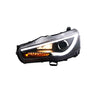 MITSUBISHI LANCER 2008-2015 PROJECTOR LED HI-BEAM SEQUENTIAL SIGNAL HEADLAMP