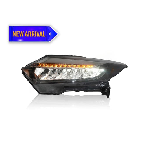 HONDA HRV VEZEL 2015-2019 LED HI-LO BEAM SEQUENTIAL SIGNAL WELCOME LIGHT ONE TOUCH BLUE HEADLAMP