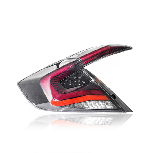 HONDA CIVIC FC 2016-2021 LED SEQUENTIAL SIGNAL WELCOME LIGHT CLEAR TAILLAMP V5