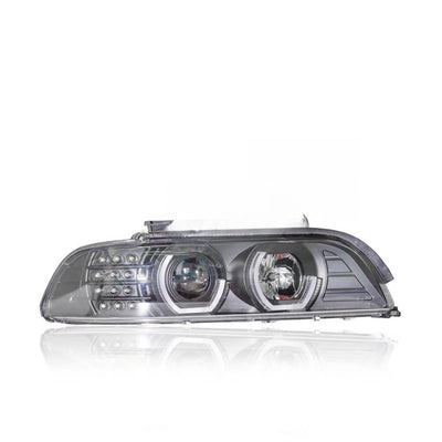 BMW 5 SERIES E39 1995-2003 PROJECTOR LED HEADLAMP (ANGLE EYES)