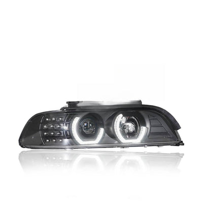 BMW 5 SERIES E39 1995-2003 PROJECTOR LED HEADLAMP (ANGLE EYES)
