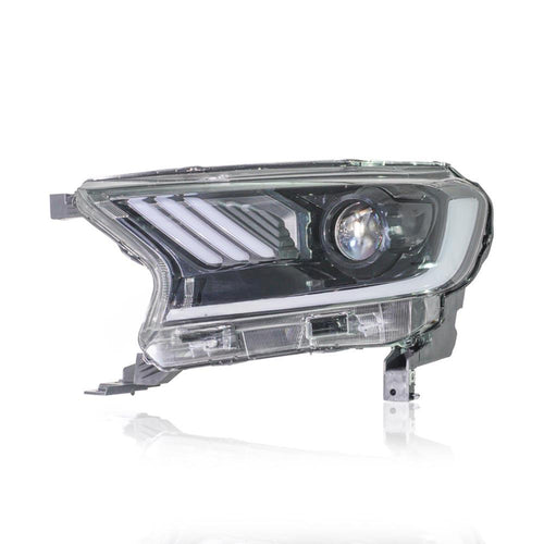 FORD RANGER 2016-2019 PROJECTOR LED HI-LO SEQUENTIAL SIGNAL WELCOME LIGHT ONE TOUCH BLUE HEADLAMP V3 COMPATIBLE T7 T8 XL XLT WILDTRAK RAPTOR MK1 MK2
