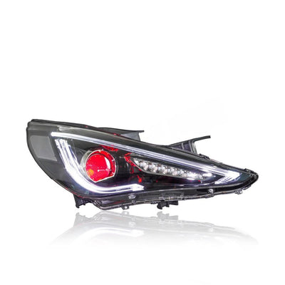 HYUNDAI SONATA I45 YF 2010-2015 PROJECTOR LED HI-LO BEAM SEQUENTIAL SIGNAL HEADLAMP