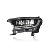FORD RANGER 2016-2019 T7 T8 XL XLT WILDTRAK RAPTOR MK1 MK2 PROJECTOR LED HI-LO BEAM SEQUENTIAL SIGNAL ONE TOUCH BLUE WELCOME LIGHT HEADLAMP