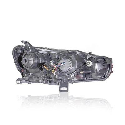 MITSUBISHI LANCER 2008-2015 PROJECTOR LED HI-LO BEAM SEQUENTIL SIGNAL RED DEMON EYES HEADLAMP
