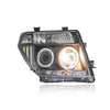 NISSAN NAVARA D40 2005-2009 PROJECTOR LED ANGLE EYES HEADLAMP