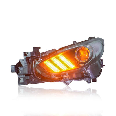 MAZDA 3 2017-2018 PROJECTOR LED SEQUENTIAL SIGNAL HEADLAMP