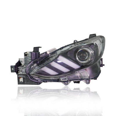 MAZDA 3 2014-2016 PROJECTOR LED HI-LO BEAM SEQUENTIAL SIGNAL HEADLAMP