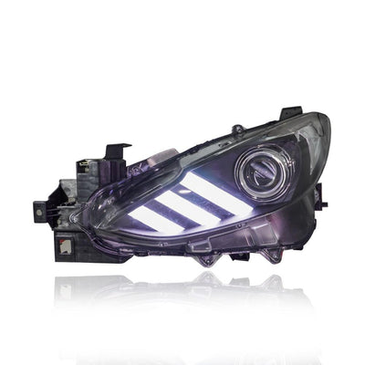 MAZDA 3 2014-2016 PROJECTOR LED HI-LO BEAM SEQUENTIAL SIGNAL HEADLAMP
