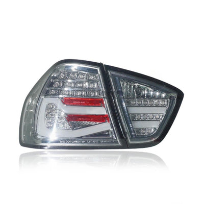 BMW 3 SERIES E90 2005-2008 LED LIGHT BAR TAILLAMP SMOKE LENS