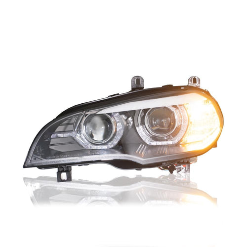 BMW X5 E70 2008-2010 PROJECTOR LED LO BEAM DRL HEADLAMP COMPATIBLE WITH AFS MODEL