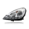 MERCEDES BENZ SLK R171 2004-2010 PROJECTOR LED DRL CHROME HEADLAMP