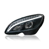 MERCEDES BENZ C-CLASS W204 2007-2011 PROJECTOR LED SEQUENTIAL SIGNAL HEADLAMP