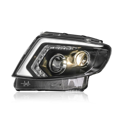 FORD RANGER T6 2011-2015 PROJECTOR LED SEQUENTIAL SIGNAL HEADLAMP