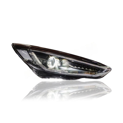 FORD FOCUS 2016-2018 PROJECTOR LED HI-LO BEAM SEQUENTIAL SIGNAL HEADLAMP