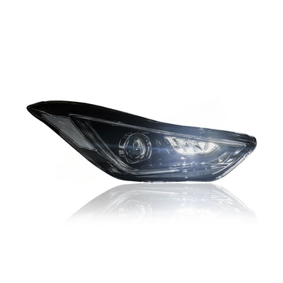 HYUNDAI ELANTRA MD 2010-2015 PROJECTOR LED SIGNAL DRL RED DEMON EYES HEADLAMP