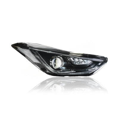 HYUNDAI ELANTRA MD 2010-2015 PROJECTOR LED SIGNAL DRL RED DEMON EYES HEADLAMP