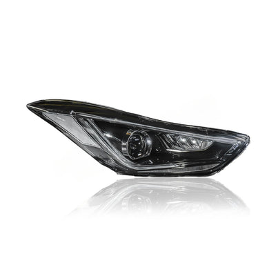 HYUNDAI ELANTRA MD 2010-2015 PROJECTOR LED SIGNAL DRL RED DEMON EYES HEADLAMP