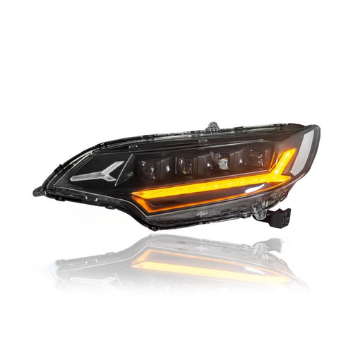 HONDA JAZZ/FIT GK5 2013-2020 PROJECTOR LED HI-LO BEAM SEQUENTIAL SIGNAL RED DEMON EYES HEADLAMP