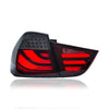 BMW 3 SERIES E90 2009-2012 LED LIGHT BAR TAILLAMP RED-SMOKE LENS