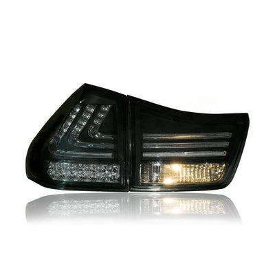LEXUS RX270/350 2004-2012 LED SEQUENTIAL SIGNAL BLACK/CLEAR TAILLAMP