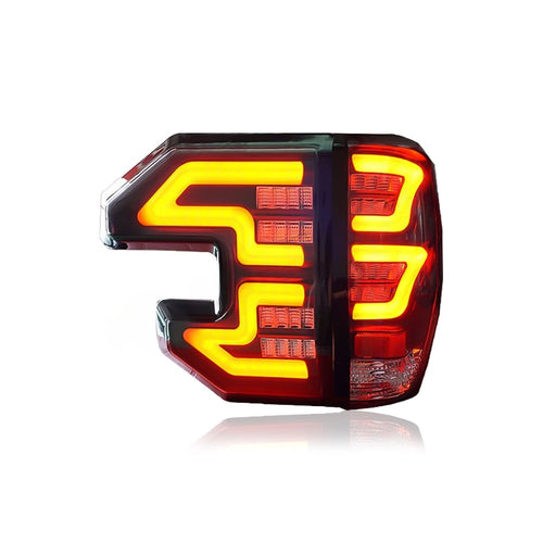 FORD RANGER LED SEQUENTIAL SIGNAL TAILLAMP WITH GARNISH LAMP 11-19 COMPATIBLE T6 T7 T8 XL XLT WILDTRAK RAPTOR MK1 MK2