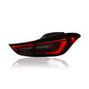 HYUNDAI ELANTRA MD 2010-2015 LED SEQUENTIAL SIGNAL RED M STYLE TAILLLAMP