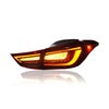 HYUNDAI ELANTRA MD 2010-2015 LED SEQUENTIAL SIGNAL RED M STYLE TAILLLAMP