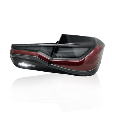 BMW 3 SERIES F30 12-19 LED SEQUENTIAL SIGNAL WELCOME LIGHT HUGE STYLE TAILLAMP  COMPATIBLE PRE-FACELIFT/FACELIFT MODEL(SMK/RED)