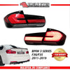 BMW 3 SERIES F30/F35 2012-2018 LED SEQUENTIAL SIGNAL WELCOME LIGHT TAILLAMP (SMOKE/RED LIGHT BAR)