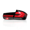 BMW 3 SERIES F30/F35 2012-2018 LED SEQUENTIAL SIGNAL WELCOME LIGHT TAILLAMP (SMOKE/RED LIGHT BAR)
