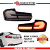BMW 3 SERIES F30/F35 2012-2018 LED SEQUENTIAL SIGNAL WELCOME LIGHT TAILLAMP (SMOKE/WHITE LIGHT BAR)