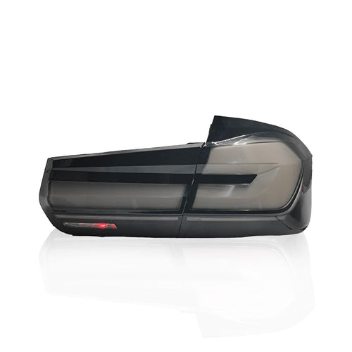 BMW 3 SERIES F30/F35 2012-2018 LED SEQUENTIAL SIGNAL WELCOME LIGHT TAILLAMP (SMOKE/WHITE LIGHT BAR)