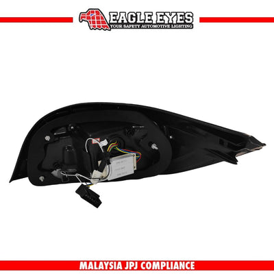 BMW 5 SERIES E60 2003-2007 LED LIGHT BAR CLEAR SMOKE TAILLAMP COMPITABLE FOR PRE FACELIFT MODEL