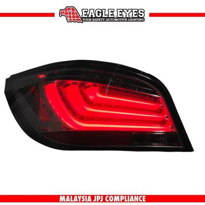 BMW 5 SERIES E60 2008-2010 LED LIGHT BAR CLEAR SMOKE TAILLAMP COMPITABLE FOR FACELIFT MODEL