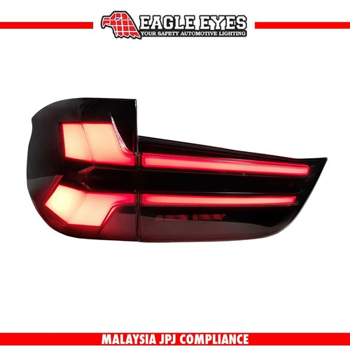BMW X5 F15 2014-2018 LED SEQUENTIAL SIGNAL WELCOME LIGHT RED SMOKE LIGHT BAR TAILLAMP