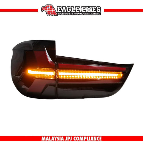 BMW X5 F15 2014-2018 LED SEQUENTIAL SIGNAL WELCOME LIGHT RED SMOKE LIGHT BAR TAILLAMP