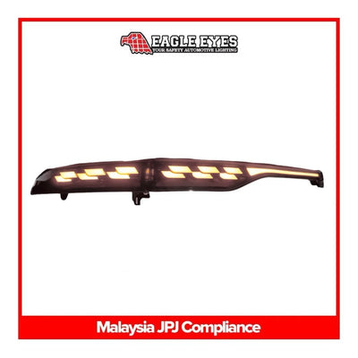 TOYOTA HARRIER 2021-2024 LED SEQUENTIAL SIGNAL WELCOME LIGHT(DRAGON SCALE) SMOKE TAILLAMP