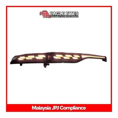 TOYOTA HARRIER 2021-2024 LED SEQUENTIAL SIGNAL WELCOME LIGHT(DRAGON SCALE) SMOKE TAILLAMP