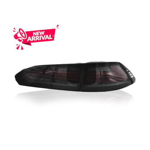 TOYOTA COROLLA CROSS 2021-2024 LED LIGHT BAR SEQUENTIAL SIGNAL WELCOME LIGHT TAILLAMP (SMOKE/RED LIGHT BAR)