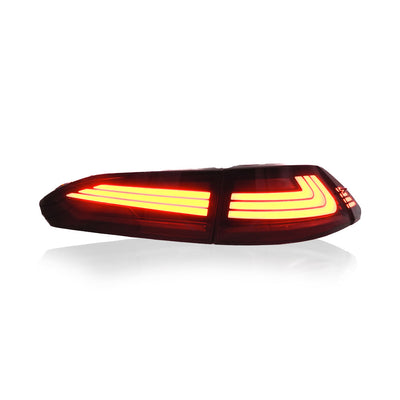 TOYOTA COROLLA CROSS 2021-2024 LED LIGHT BAR SEQUENTIAL SIGNAL WELCOME LIGHT TAILLAMP (SMOKE/RED LIGHT BAR)