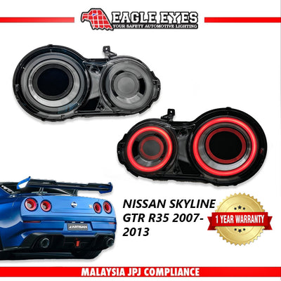 NISSAN SKYLINE GTR R35  2007-2013 WELCOME LIGHT LED TAILLAMP (SMK)