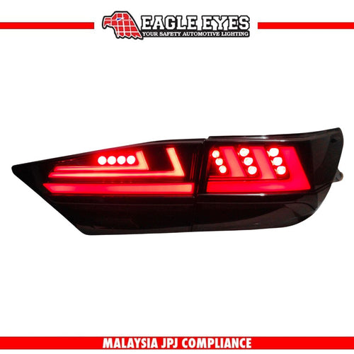 LEXUS ES200/ES250/ES300 2013-2017 LED SEQUENTIAL SIGNAL RED SMOKE LIGHTBAR TAILLAMP